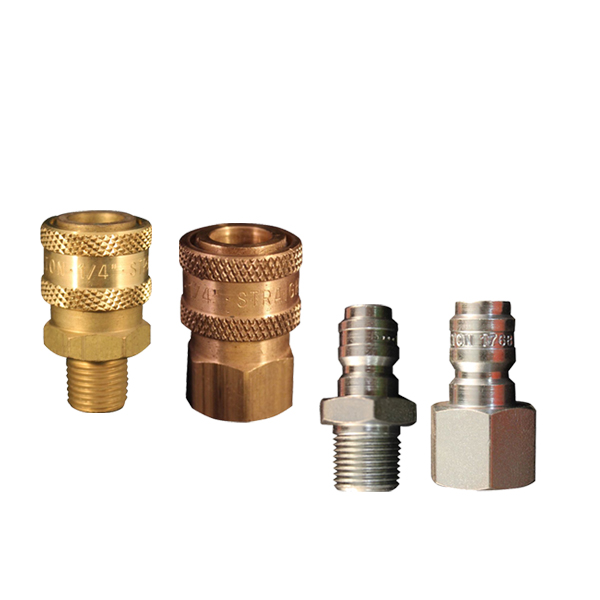 Milton® Straight Thru Pressure Washer Coupling Fittings Milton