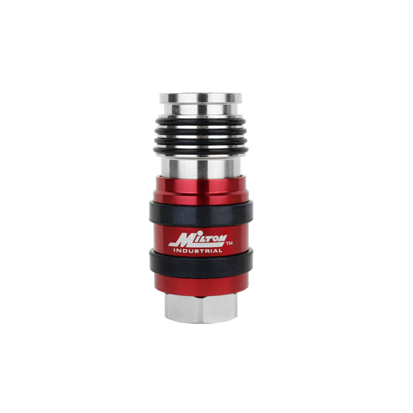 Milton Industries MILS-1756 2 In ONE Universal Safety Exhaust Industrial Coupler 14 Fnpt X 38 Body Flow P342906 Milton Industries MILS-1756 2 In ONE Universal Safety Exhaust Industrial Coupler 14 Fnpt X 38 Body Flow P342906