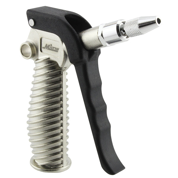 Milton S-181 Turbo Pistol Grip Blow Gun - Adjustable Nozzle - 42