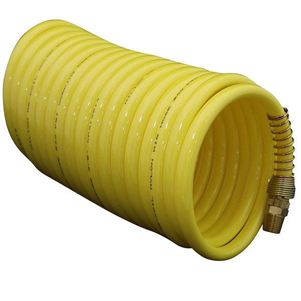 Milton Hose Reel 3/8in ID x 25' Rubber Hose with 1/4in NPT - 2752-2514SS